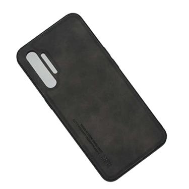 Imagem de Kepuch Silklike Capa para Oppo K5/Realme X2/Realme XT - Case Placa de Metal Embutida para Oppo K5/Realme X2/Realme XT - Preto