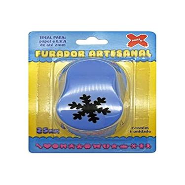 Imagem de FURADOR ARTESANAL DE E.V.A 25CM FLOCO DE NEVE MAKE+