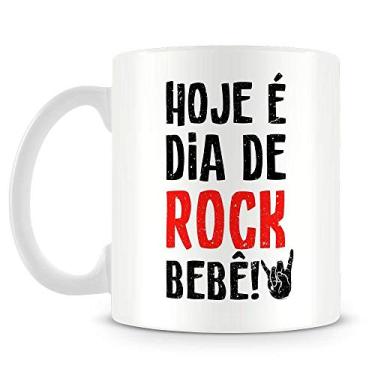 Imagem de Caneca Personalizada Hoje é Dia de Rock Bebê