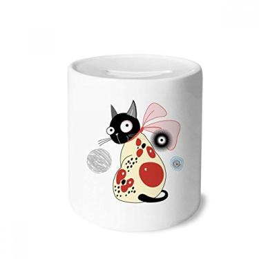 Imagem de DIYthinker Animal Pet Lover Caixa de Dinheiro de Gato Bonita Caixa de Cerâmica Porta-Moedas Presente