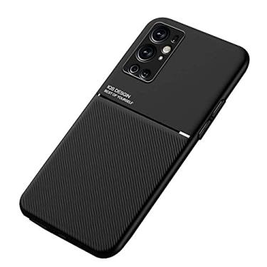 Imagem de Kepuch Mowen Case Capas Placa de Metal Embutida para Oneplus 9 Pro - Preto