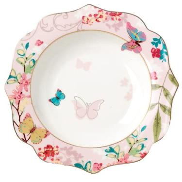 Imagem de Prato de sopa de cerâmica de porcelana para louça, bife, frutas, pratos de jantar