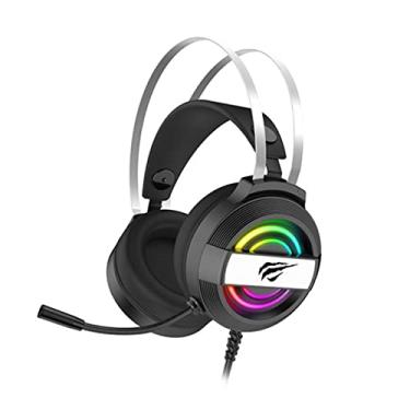 Imagem de Headset Fone de Ouvido Gamer RGB Havit H2026D com Microfone, Falante 50mm, Plug 3, 5mm