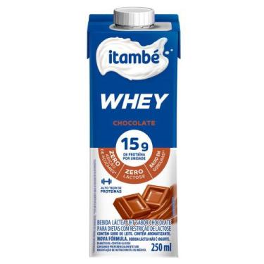 Imagem de Bebida Láctea Uht Itambé Whey Com 15G De Proteína Sabor Chocolate 250M