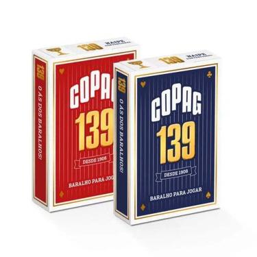 Imagem de Kit Baralho 139 Tradicional Naipe Convencional Copag