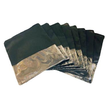 Imagem de Sacos Para Sapatos Tnt C/ Zíper Kit Com 15 33cmx40cm Visor G