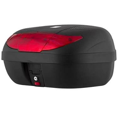 Imagem de Bau Bauleto 45 Litros Smart Box 2 capacetes Refletor Vermelho Pro Tork