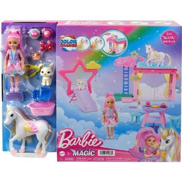 Imagem de Barbie UM Toque de Magia Chelsea Bebe Pegasus Mattel HNT67