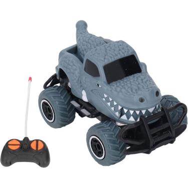 Imagem de Brinquedo elétrico de tamanho correto para carro de dinossauro com controle remoto