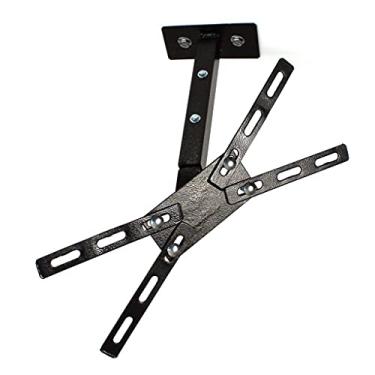 Imagem de Suporte de Teto e Parede para Projetor Universal Aço Carbono Reforçado Vesa Preto
