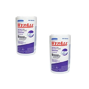 Imagem de 2 Rolos Pano de limpeza multiuso 28 cm x41,5 cm melhor que perfex