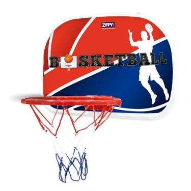 Imagem de Zippy Tabela de Basquete Infantil, Mini com Bola e Bomba, Portátil e Resistente