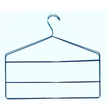 Imagem de Cabides para Calças Triplo 15 Peças Cromado