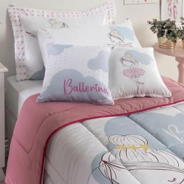 Imagem de Kit Edredom 05 Peças Juvenil Hipercal 400 Fios
