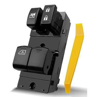 Imagem de Interruptor Master Power Window adequado para Nissan NV1500 NV2500 NV3500 2013-2021, interruptor de controle de janela lateral do motorista dianteiro substitui 25401-1PA0C 254011PA0C