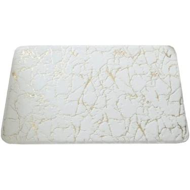 Imagem de Tapetes de áreaRetângulo Tapete Capacho Tapete de banho Varanda Luxo Sala de estar Lavável Quarto Tapetes de cabeceira Tapete de área, branco, XL 60x120cm