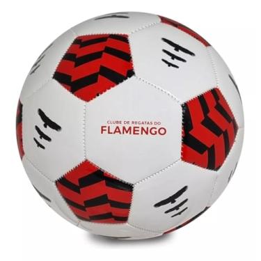 Imagem de Bola Do Flamengo Branca Oficial - Futebol De Campo