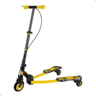 Imagem de Patinete 3 Rodas Infantil Menino Menina Ski Abre E Fecha Frog Brinquedo Crianças Ate 60kg