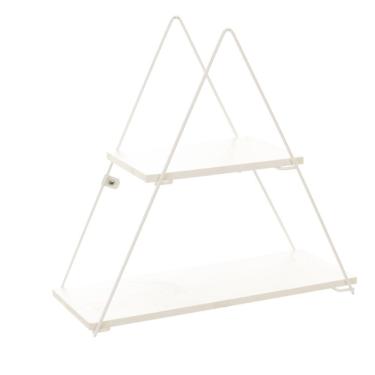 Imagem de Prateleira Decorativa Geometrica Triangular Branco