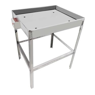 Imagem de Marmiteiro Elétrico com Termostato para 18 Marmitas Banho Maria com 1 Bandeja Record