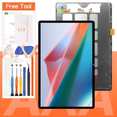 Imagem de Tela de substituição para Samsung Galaxy Tab S9 FE+ Plus SM-X610, SM-X616 Display LCD para Samsung Tab S9 FE Plus 12,4 polegadas, montagem completa, com ferramentas (preto)