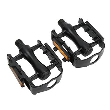 Imagem de Mountain Bike Pedals, Aluminium Alloy Ergonomic Design Easy Installation Bicycle Platform Flat Pedals