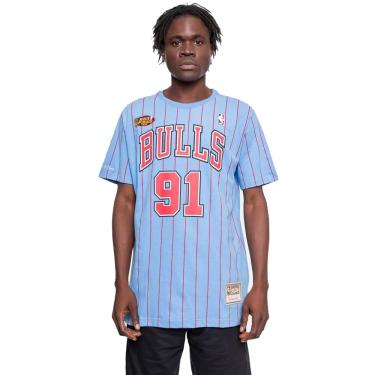 Imagem de Camiseta Mitchell&Ness Nba Masculina Bulls 91 Dennis Rodman