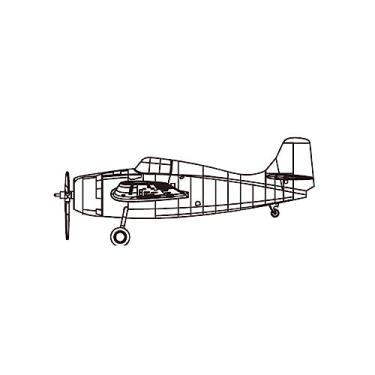 Imagem de Trumpeter TRU04205 F4F Plastic Model kit, Coloured