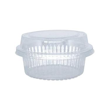 Imagem de Pote Plástico 170ml Transparente Redondo Galvanotek G640 com 300 Unidades