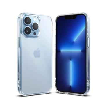 Imagem de Capa Capinha Clear Case Space X Rígida Anti Amarelamento Resistente Para iPhone (iPhone 13 Pro)