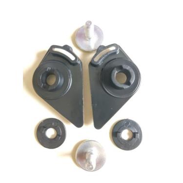 Imagem de Kit Reparo Capacete Helt Hippo Parafuso Fixação Da Viseira