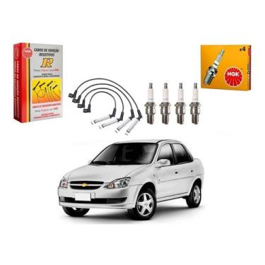 Imagem de Kit Vela Cabo Ngk Corsa Classic 1.0 2011 A 2019