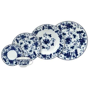 Imagem de Aparelho de Jantar 30 Peças Folhagem Azul Schmidt