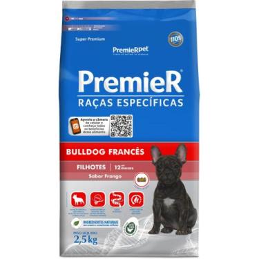 Imagem de Ração Premier Buldogue Francês filhote 2,5kg