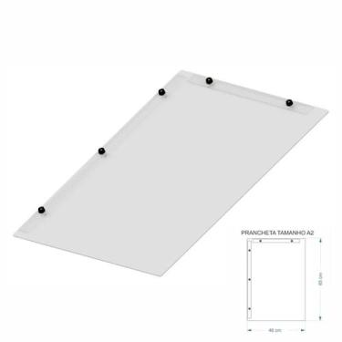 Imagem de Prancheta Desenho Tecnico Arquitetura Engenharia Acrilic A2 - Fenix