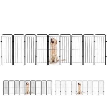 Imagem de Cercado Caes Pet Cachorro Grade Cerca 9 Módulos 98 cm Altura - Utility