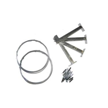 Imagem de Kit Para Instalar Concertina 30cm Para 10 Voltas - Minasul