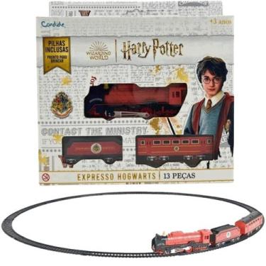 Imagem de Expresso de Hogwarts Ferrovia Mágica Harry Potter 13 Peças - Candide
