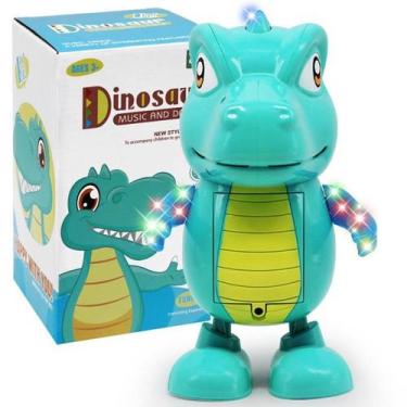 Imagem de Brinquedo Dinossauro  Dançante Com Luz e Som - toys
