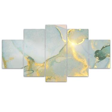 Imagem de Quadro Decorativo Mosaico MDF Mármore 26 115x60cm - EMPIRE GAMER