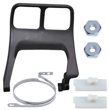 Imagem de Hyceker Alça de freio de corrente MS361 Protetor de mão para Stihl MS341 MS361 MS 341 361 Manete de freio de motosserra alavanca de freio barra de pára-choques serve para Stihl MS341C MS361C