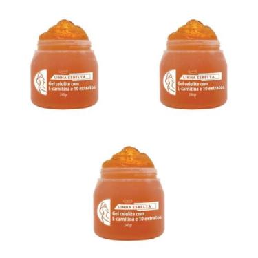 Imagem de Gel Extratos 3 Unidades Redutor - Lucy's