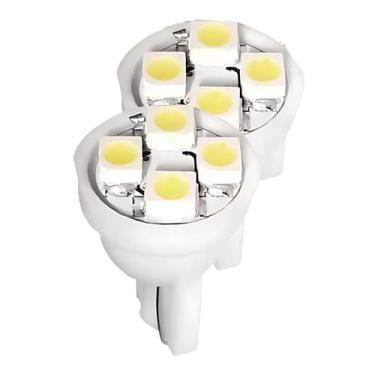 Imagem de 02 Lâmpada Esmagada Grande 12v 4 Leds Branco Hi Sinalização - STORE AU