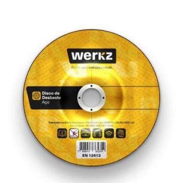 Imagem de Disco Desbaste Aço 6mm Lixa Ferro Polimento 115x22,23mm - DISTRIBUIDOR