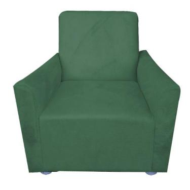 Imagem de Poltrona Cadeira Sofa Infantil Kids Angel - Beatriz Decor , VERDE
