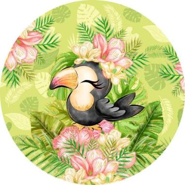 Imagem de Painel Festa Sublimado C/ Elástico 1,50m Tropical - Fadrix