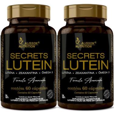 Imagem de Secrets Lutein Luteína + Zeaxantina + Ômega 3 - 2x60cápsulas - Alisson