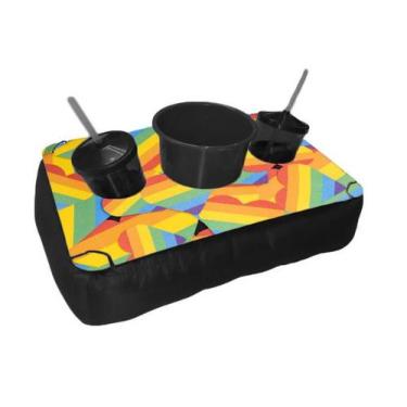 Imagem de Almofada Pipoca com Balde 2 Copos para usar Sofá Cama TV - Deluzz, Arc