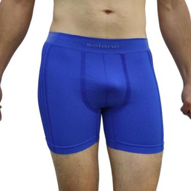 Imagem de Cuecas Boxer selene sem costura em poliamida com 06 und, Variadas, M