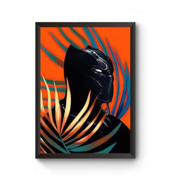 Imagem de Poster Moldurado Pantera Negra - Fanarte